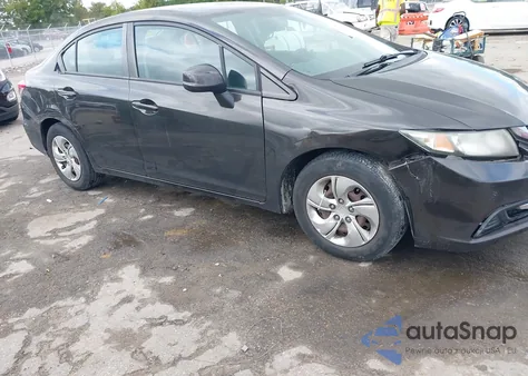 2013 Honda Civic Lx from USA, damaged, VIN 2HGFB2F58DH533977